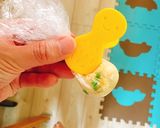 さけるチーズでふわふわ猫おにぎり作り方8写真