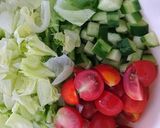 簡単!スプーンで食べる♥チョップドサラダ作り方3写真