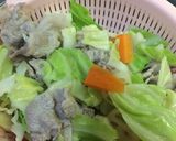 材料切って鍋とザル簡単♪冷しゃぶ作り方4写真