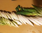 むき海老☆白ネギかき揚げ(無水鍋QC)作り方1写真