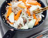 超簡単！スタミナ丼♡作り方4写真