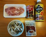 スキレットでジューシー♪デミチキンソテー作り方1写真