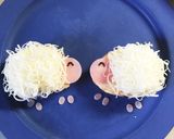 ひつじのロールパンdeワンプレート朝食♪作り方5写真