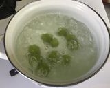 抹茶の白玉あんみつ作り方7写真