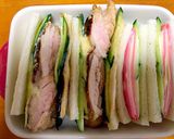 簡単な絶品チキン照り焼きサンドイッチ作り方5写真
