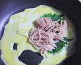 冷凍たらこスパでしそオムスパ作り方2写真