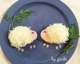 ひつじのロールパンdeワンプレート朝食♪作り方6写真
