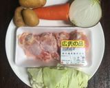胃もたれ知らず、手羽元のグリーンカレー作り方1写真