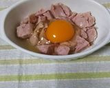 洗い物最小限！スパムと卵の手抜き焼き作り方2写真