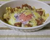 洗い物最小限！スパムと卵の手抜き焼き作り方5写真
