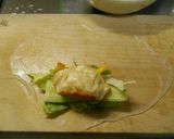 餃子で野菜たっぷり生春巻き作り方4写真