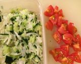 中華風香味サラダラーメン作り方3写真