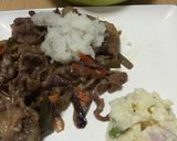 和と洋のコラボ！すき焼き風牛肉甘辛炒め♪作り方7写真