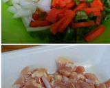 くにしゃんのキムチチャーハン♪作り方1写真