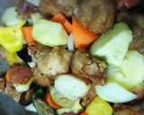 ☆大戸屋風鶏肉の黒酢あん☆胃袋ガッツリ♪作り方5写真