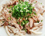 簡単！豚ばらともやしの蒸し焼きぽん酢作り方20写真