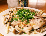 簡単！豚ばらともやしの蒸し焼きぽん酢作り方21写真