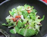 オッサンのロメインレタス中華炒め作り方3写真
