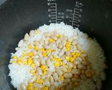 落花生とトウモロコシのご飯作り方4写真
