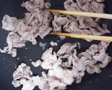 しし唐となすと豚肉のさっぱり炒め♪作り方5写真