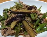 しし唐となすと豚肉のさっぱり炒め♪作り方11写真
