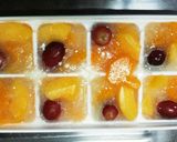 製氷皿で 果物たっぷりフローズン風作り方4写真
