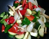 野菜たっぷり☆カポナータ風チキン煮込み作り方6写真