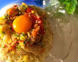 中華風香味サラダラーメン作り方9写真