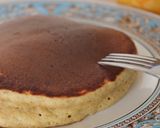 朝ランチ♪大豆粉はだか麦粉のホットケーキ作り方5写真
