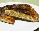 みじん切り野菜で★スペインオムレツ作り方10写真