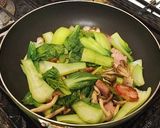 チンゲン菜のクリーム煮Ⅱ作り方4写真