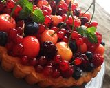 お誕生日に！マシュマロでレアチーズタルト作り方3写真