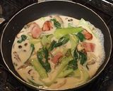 チンゲン菜のクリーム煮Ⅱ作り方5写真