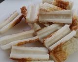 こんがりチーズの照り焼き竹輪トースト！作り方4写真