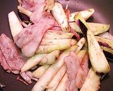 豚茄子味噌炒め作り方3写真