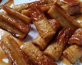 こんがりチーズの照り焼き竹輪トースト！作り方8写真