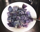 紫陽花♪ポテトサラダ♪キャラ弁当にも♪作り方2写真