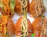 冷凍パスタde簡単★ロールパンサンド作り方2写真