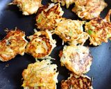 野菜たっぷり☆枝豆入りはんぺん焼き作り方6写真