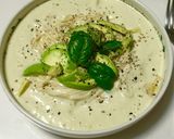 アボカド豆腐クリーム冷製パスタ作り方3写真