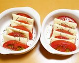 トマト&モッツァレラの焼き☆カプレーゼ！作り方3写真