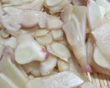 3step♡新生姜の白梅酢漬け作り方2写真