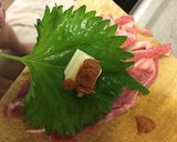 トースターで梅しそチーズｉｎ豚コマロール作り方3写真