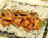 韓国風海苔巻き作り方3写真