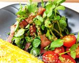 前菜に♬ぱぱっと作れるクレソンサラダ作り方4写真
