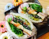 焼きおにぎり・野菜サンド作り方18写真