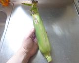 最速のレンジで蒸しトウモロコシ作り方1写真