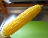 最速のレンジで蒸しトウモロコシ作り方10写真