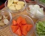 人気のおいしさ✨ポトフみたいなお味噌汁作り方1写真