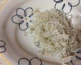 しらす&納豆のたまごとじ蕎麦作り方2写真